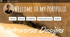 Desktop Screenshot of introverse.net